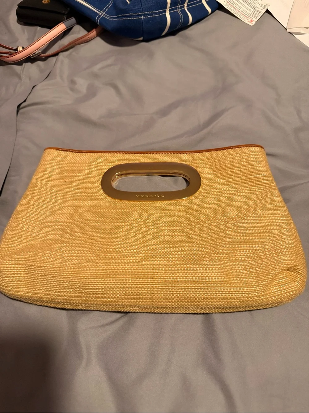 Beige Clutch MK